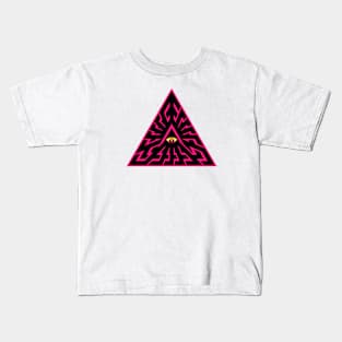 Triangle artwork Kids T-Shirt